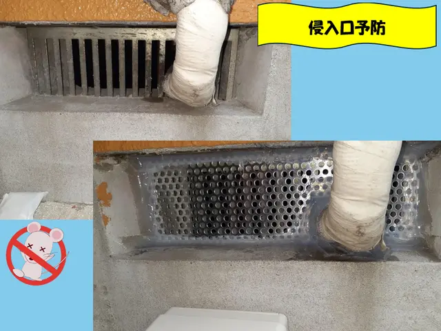 【現地調査☆無料】害獣駆除のプロにお任せ下さい！防除作業監督者が行う再侵入予防！サービスの画像