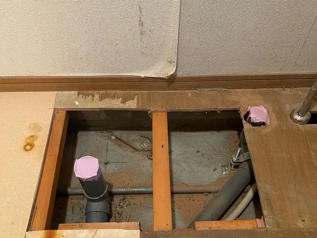 洗濯機パン（防水パン）の設置・交換サービスの画像