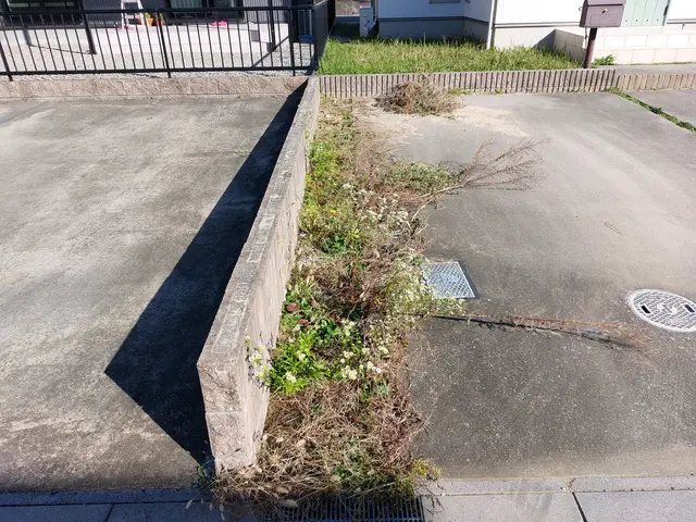 手作業にて草刈りさせて頂きます。素敵な状態にします。サービスの画像