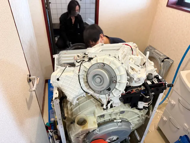 ◤最短当日対応◢ドラム式修理★洗濯機分解のプロ🛜診断から修理まで一貫対応！サービスの画像