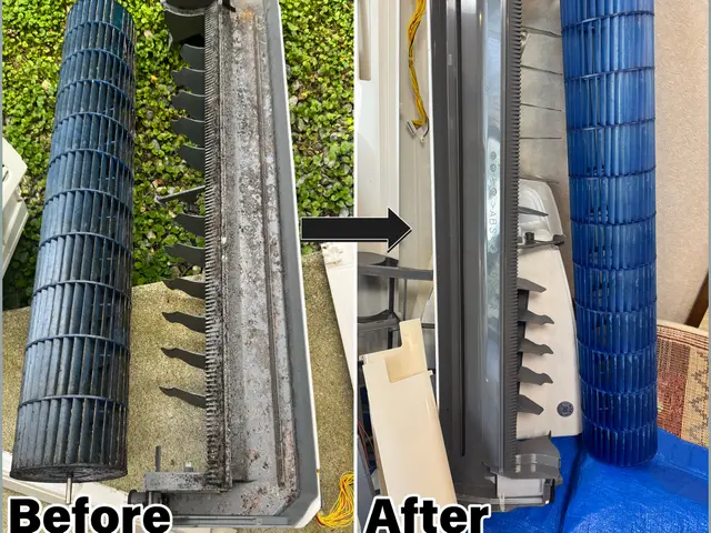 【沖縄】シロッコファン、アルミフィン徹底洗浄★お子様やペットに優しい安全洗剤使用サービスの画像