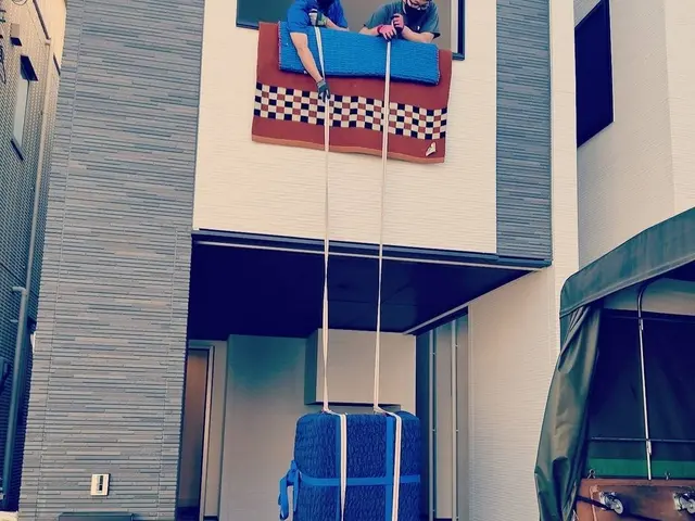 安心の2名作業！梱包、搬入、設置まで丁寧に対応します！サービスの画像