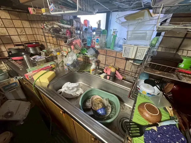 心を込めてキッチンが綺麗になるように作業します♪サービスの画像