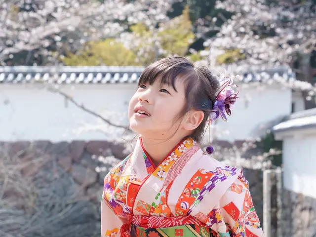 自然な表情を大切に撮影｜和傘など小物無料・人見知りさんも安心の七五三撮影