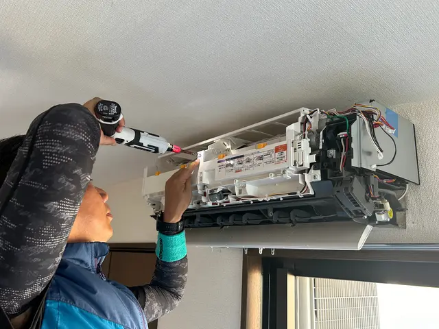 信頼と安心！自社スタッフによるエアコンクリーニング、総作業数1,000件以上！サービスの画像