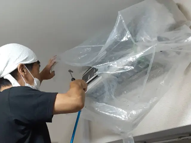 【損害保険加入済み】ルームエアコンクリーニングサービスの画像