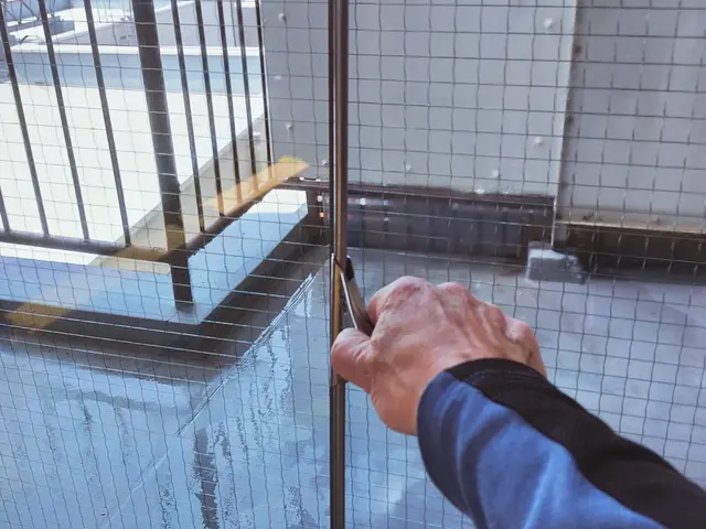 ガラスサッシクリーニングサービスの画像