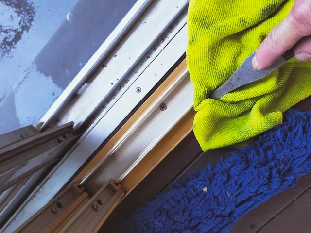 ガラスサッシクリーニングサービスの画像