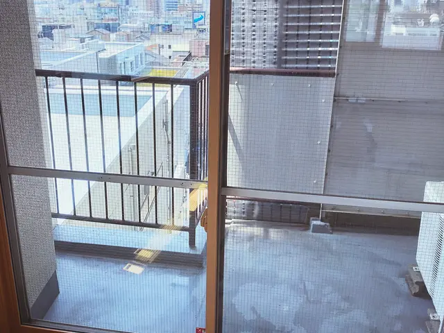 ガラスサッシクリーニングサービスの画像