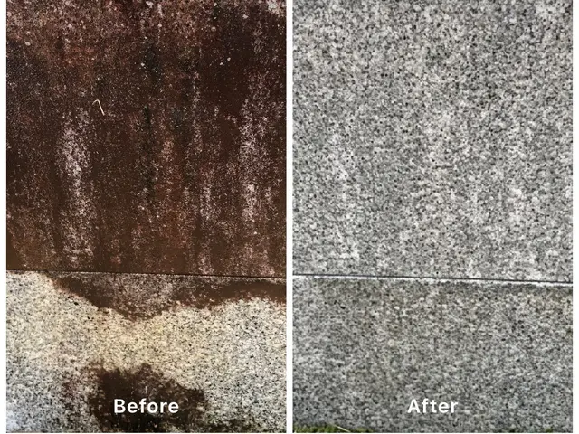 【驚きの白さ復活】水垢・カビも徹底洗浄！お墓が明るくなる専門クリーニング！サービスの画像