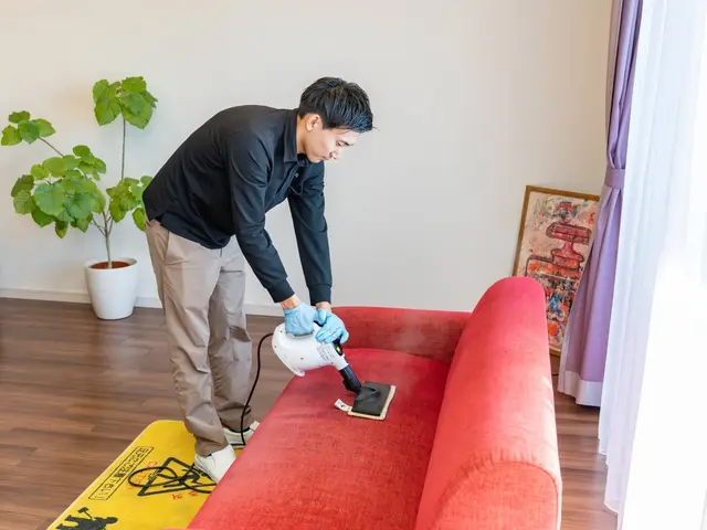 ☆ソファー洗浄お任せください☆専用機材薬剤を使用したプロ洗浄サービスの画像