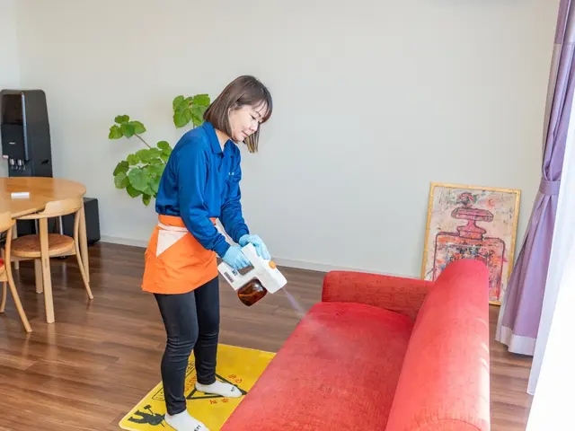 ☆ソファー洗浄お任せください☆専用機材薬剤を使用したプロ洗浄サービスの画像