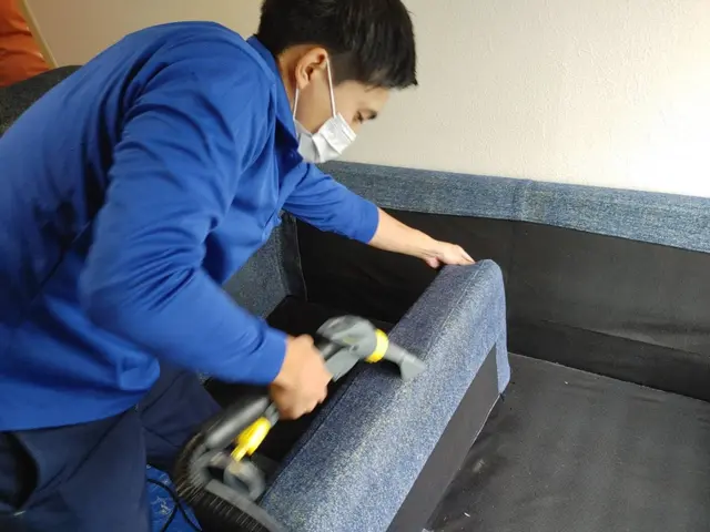 ☆ソファー洗浄お任せください☆専用機材薬剤を使用したプロ洗浄サービスの画像