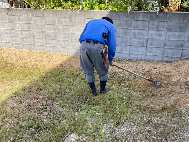 ＜年中無休＞お庭のお手入れおまかせ下さい！実績豊富なスタッフがお伺いします◎サービスの画像