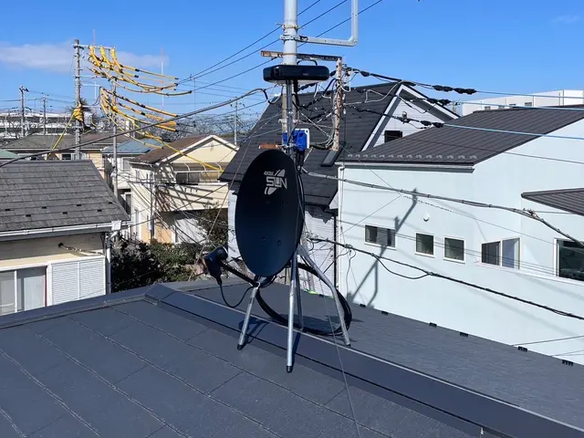 追加費用一切なし！材料費工賃全て込みでこの価格！アンテナ種類は当日決定でOK！サービスの画像