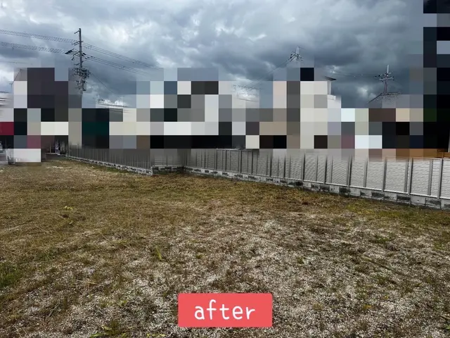 【年中無休で営業中】個人宅の庭から施設等の広い敷地もお気軽にご相談ください！サービスの画像