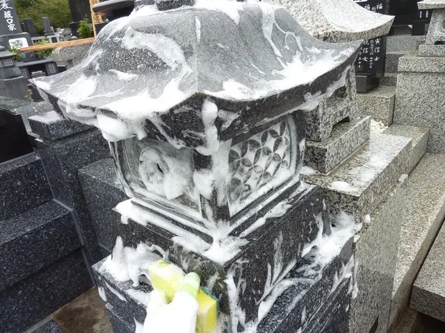 ◎25年の実績【お墓の専門店】 まかせて安心！故人への想いをより美しく。墓石洗浄サービスの画像