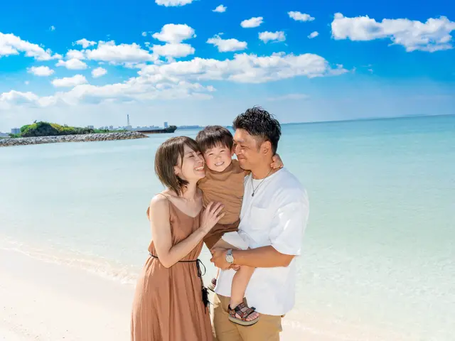 直前でもご予約可能！沖縄エリアNo１実績あり！お子様との撮影はお任せください！