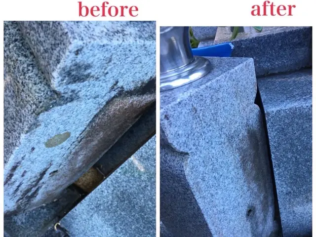 お墓のお掃除をメインで動いています！サービスの画像