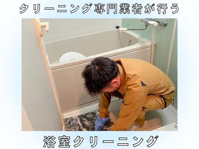 浴室の水アカ・カビを丸ごと撃退♬.*ﾟ赤ちゃんペットのご家庭も安心！サービスの画像