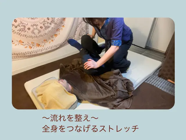★つながる整体★身体の奥までじんわりとゆるめ、ストレッチで全身の流れを整えるサービスの画像