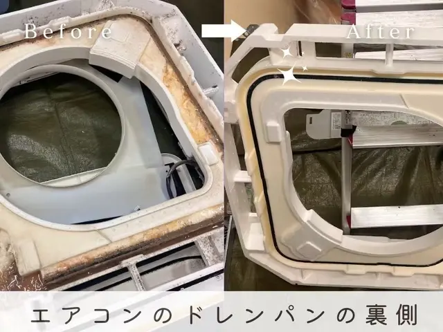 天井埋込型エアコン1方向クリーニング（2方向以上もご相談ください！）サービスの画像