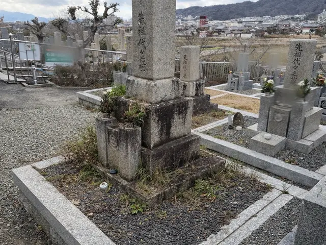 【実家のお墓参りもお任せください◎】写真付きの丁寧なご報告で安心をお届けします。サービスの画像