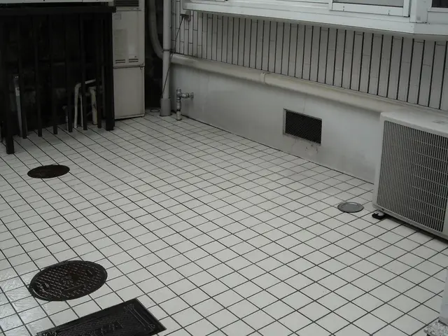 玄関、アプローチのタイル洗浄サービスの画像