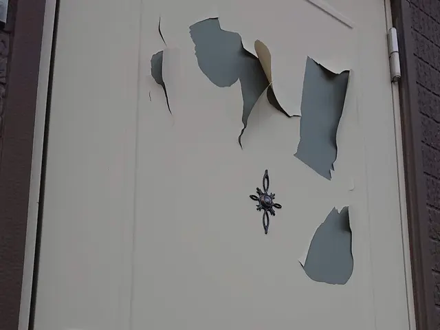 ～全１６工程の作業で見違えるような扉へ～令和７年９月開店！東京板橋区の塗装店サービスの画像