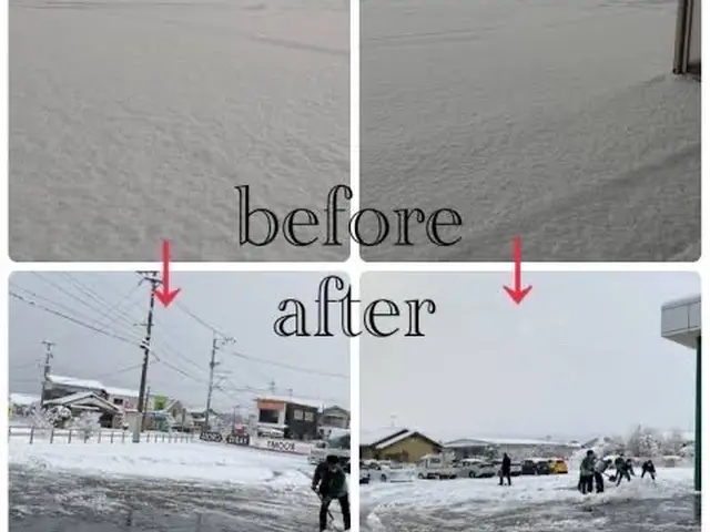 雪かき・雪下ろしは若い力にお任せ下さい！融雪剤散布も可能です(*^^*)サービスの画像