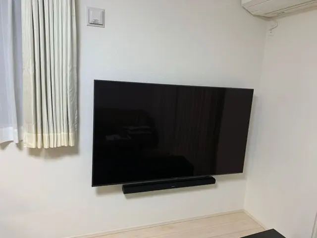 テレビの壁掛け設置サービスの画像