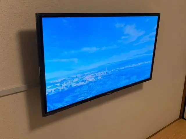 テレビの壁掛け設置サービスの画像