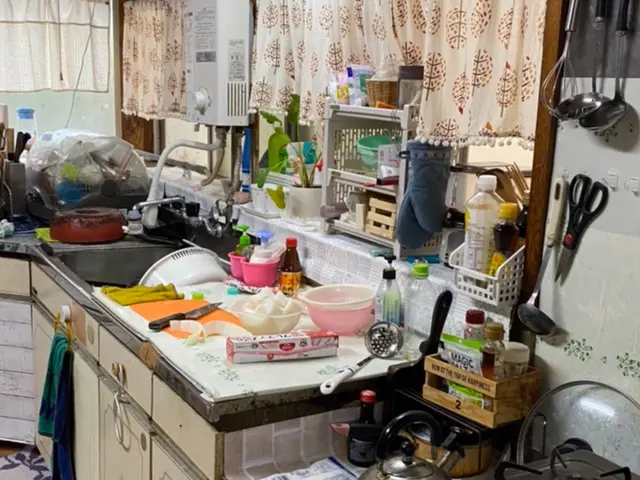 片付けのプロが一緒にお家をお片付け。一緒にやるから片付けられる！サービスの画像