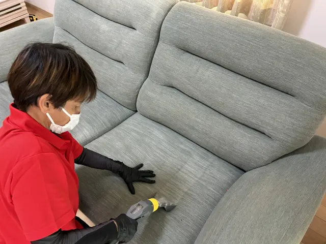 個人・法人対応｜ソファ丸洗い洗浄｜業務用機械と肌にやさしい専用洗剤で徹底洗浄！サービスの画像