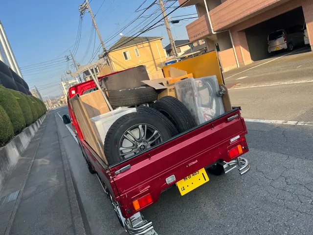 軽トラック積み放題！年式問わず冷蔵庫・洗濯機・家電製品基本料金内サービスの画像