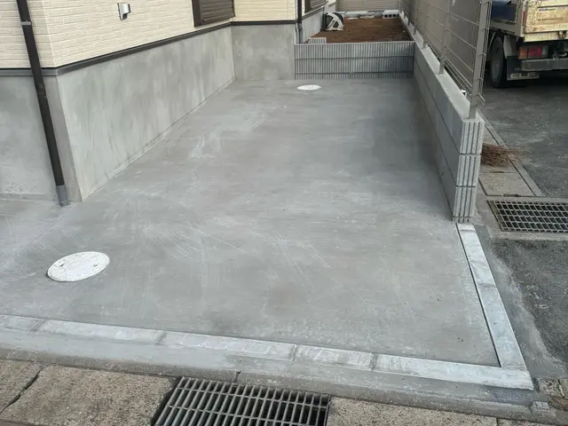 水たまりゼロ、美しさ際立つ駐車場リノベーションサービスの画像