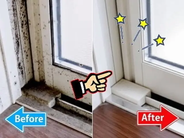 驚きの透明感！◉雨戸の防サビコートとセットがオススメ【網戸サービス】ウロコ除去サービスの画像