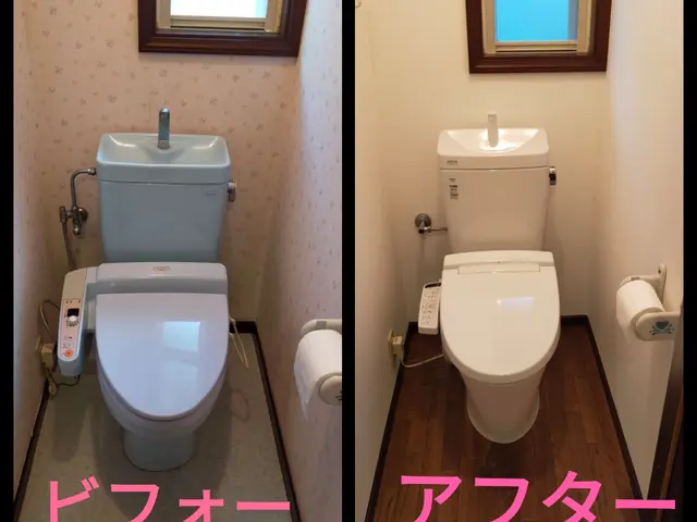 明瞭会計！和から洋トイレも弊社へお任せください。クロス、CF施工もお任せ☆サービスの画像