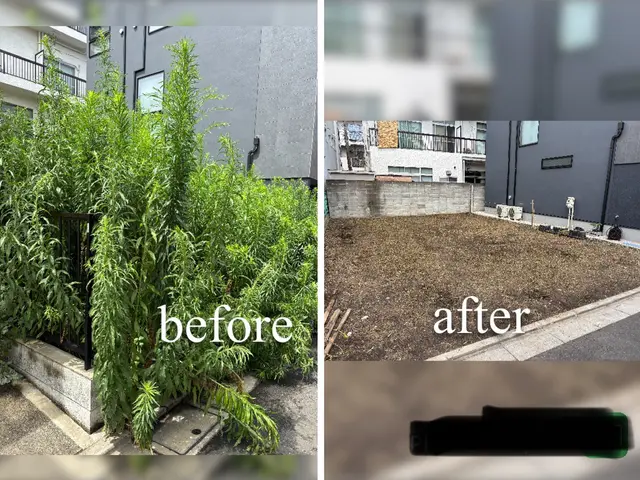 他を圧倒する、レベルの違う仕上がり！実績1000件越え！建築予定地の草刈り大歓迎サービスの画像