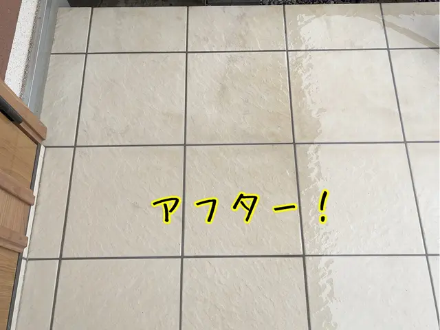 軒先高圧洗浄作業　◆私が直接お伺いします。サービスの画像