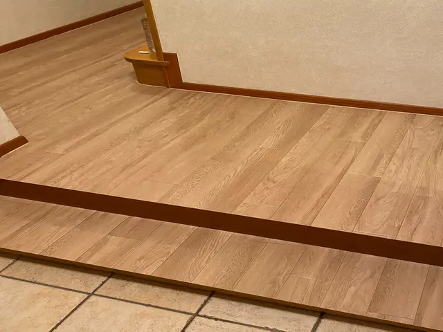 クッションフロアの上張り致します！ペット用も可。サービスの画像