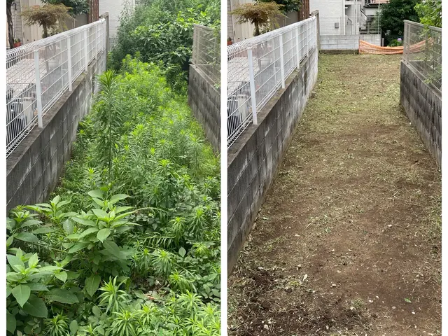 明るいお庭作り♪ お庭の事ならお任せください。まずはお気軽にご相談ください^ ^サービスの画像