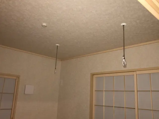 室内干しならこちら！　スポット型なら工事の時間は、ワンセット1時間以内です！サービスの画像