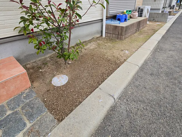 当店の草刈りは刈払い機でもとても綺麗に仕上げます♪サービスの画像