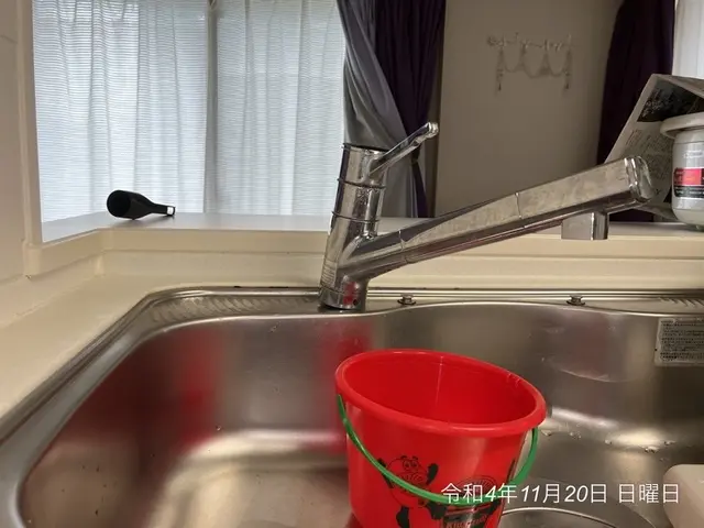 ◎水栓交換工事は私にお任せください　現場写真を撮りながら作業させていただきます。サービスの画像