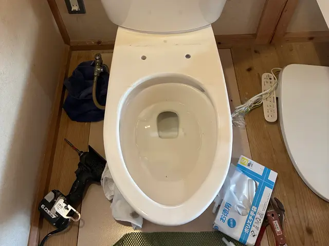 ウォシュレット　洗浄便座交換　設置サービスの画像