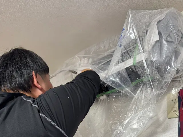 壁掛けタイプエアコンサービスの画像