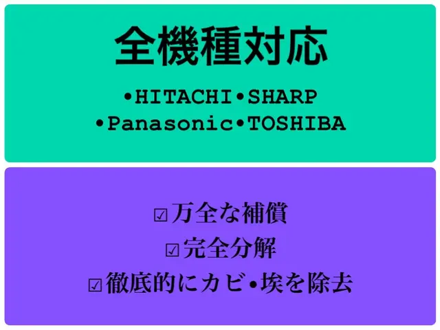 ❥鹿児島◇徹底的に完全分解洗浄◇◆万全の補償◆お洗濯を安心して快適に.*✿サービスの画像