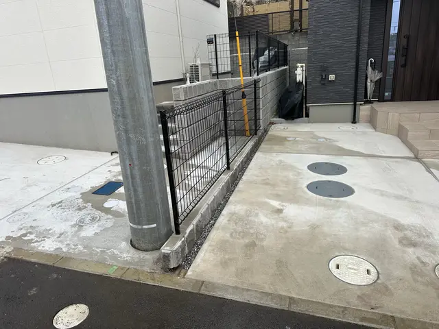 フェンスの取り付け 撤去サービスの画像