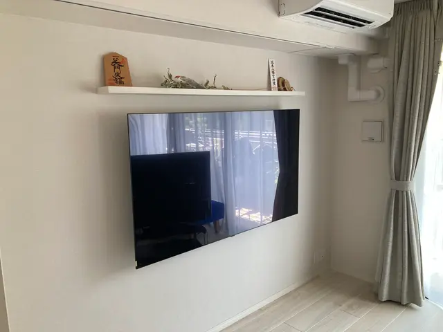 壁掛けテレビ設置サービスの画像